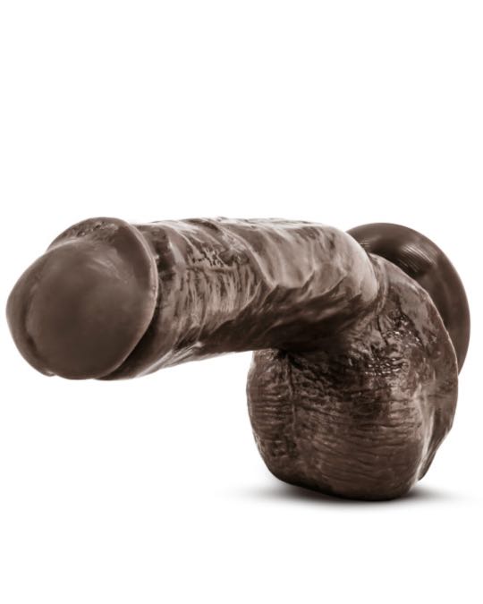 X5 Hard On 8.75 Inch Dildo – Chocolate