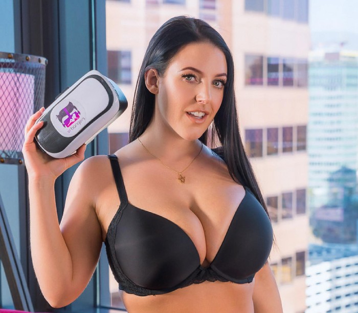 Promotional picture from VR Bangers featuring Angela White