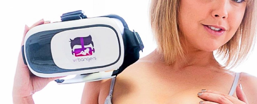 Promotional image from VR Bangers featuring Dillion Harper