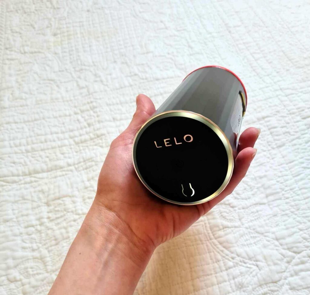 Hand of a woman showcasing the LELO F1SV3