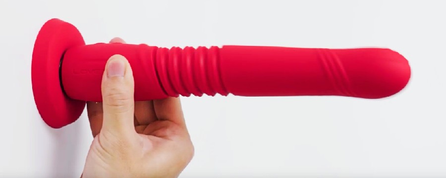 Lovense Gravity suction cup dildo