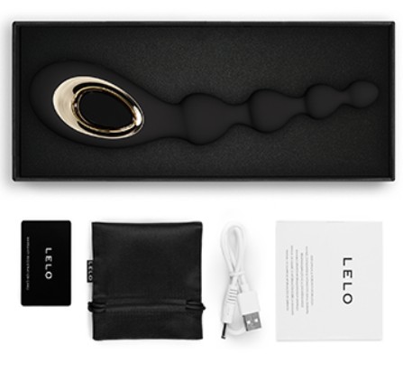 Products included in the LELO Soraya Beads box